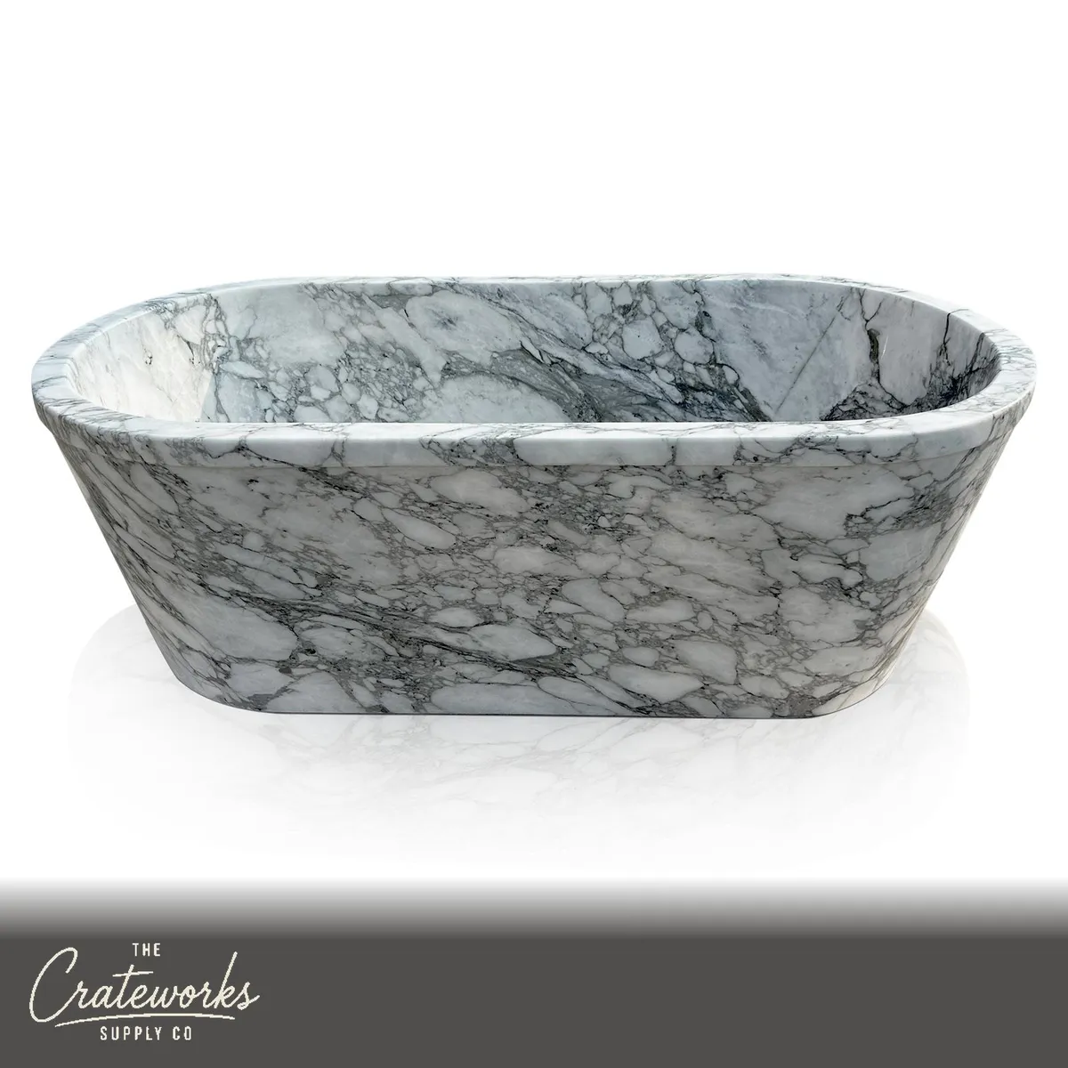 Arabescato Luxury Marble Tub