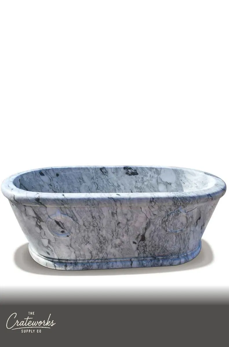 Classic Stone bathtub, detail 4