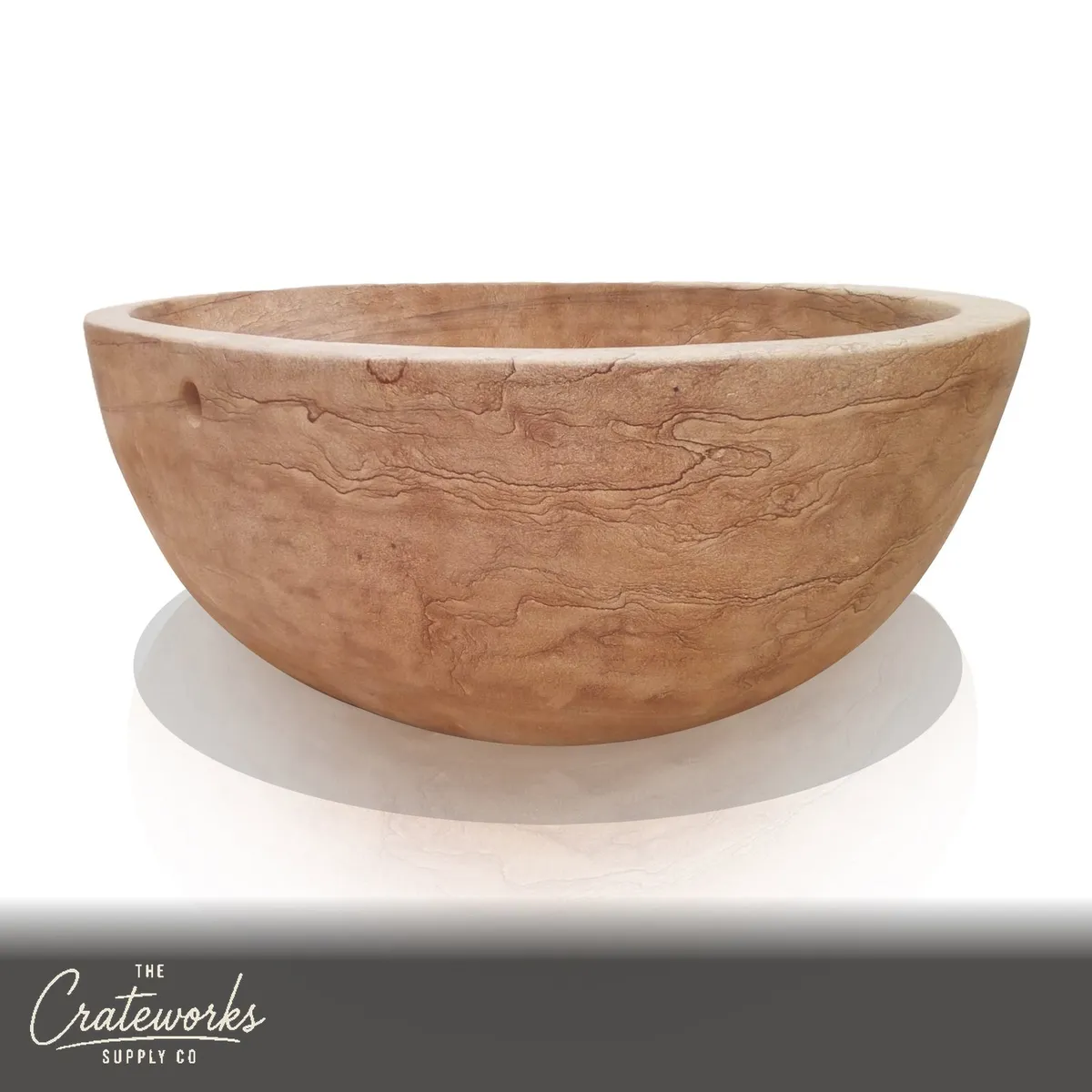 Travertine Bath - Custom Tub
