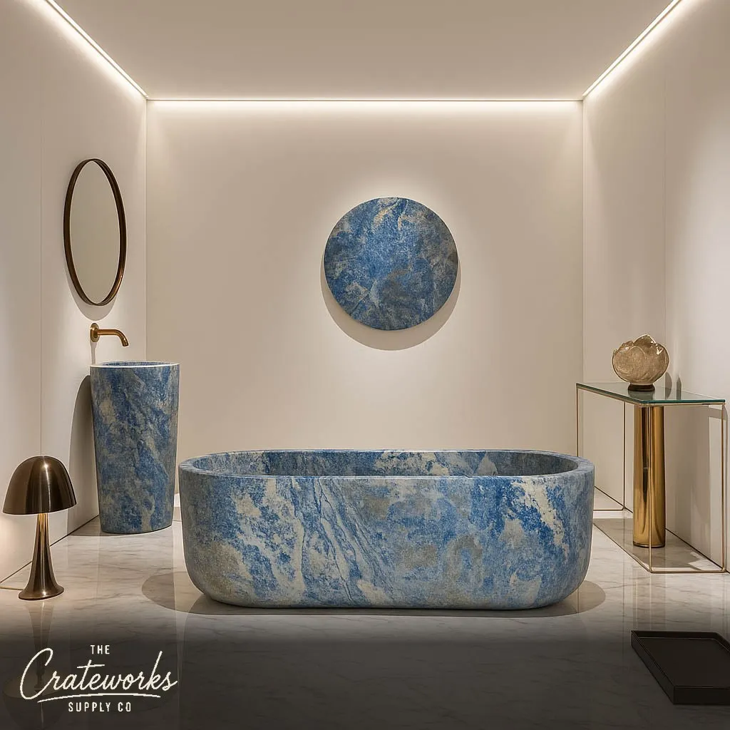 Blue Marble bathtub 70.87" Long