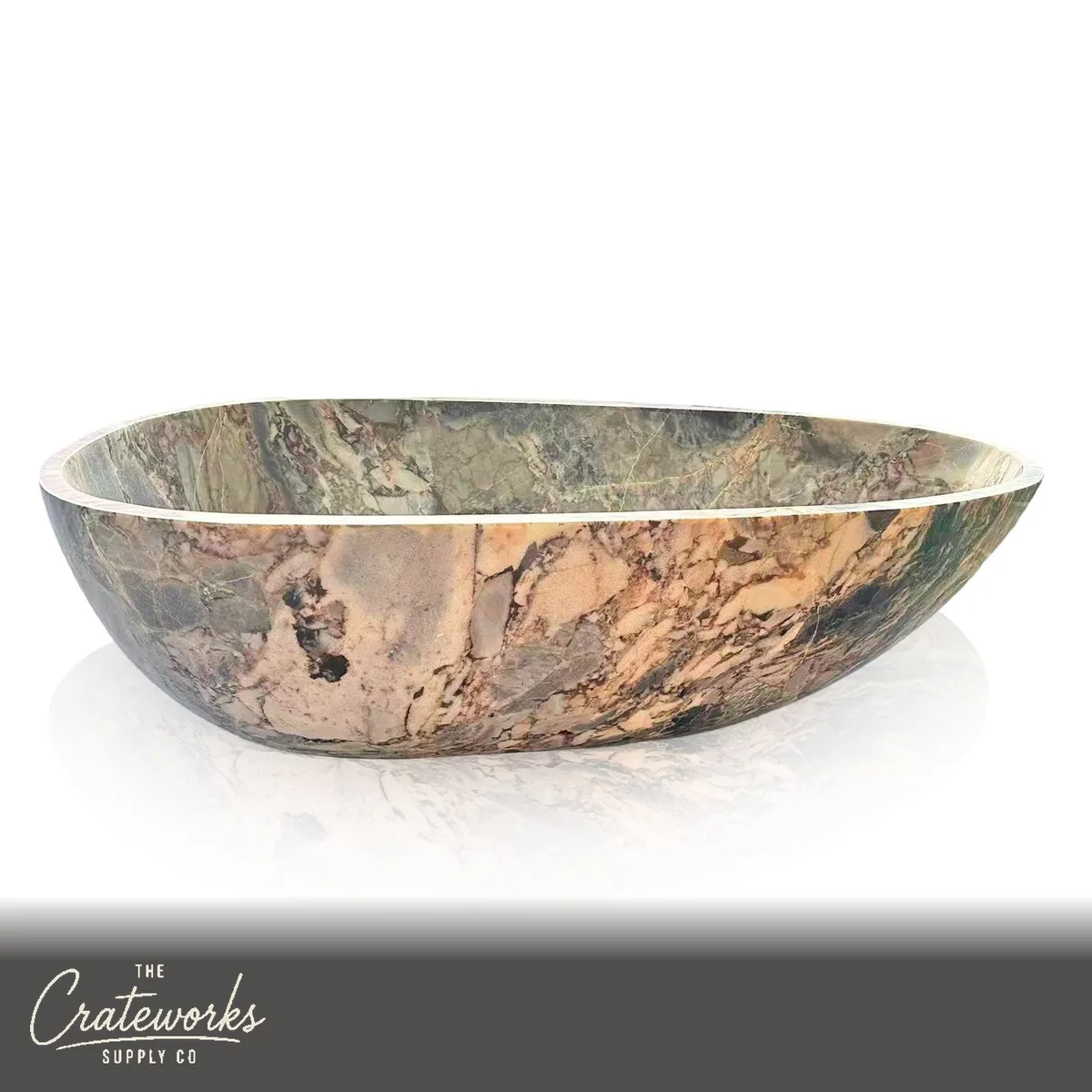 Custom Bathtubs — Luxury Valgri Marble 70.87" Long
