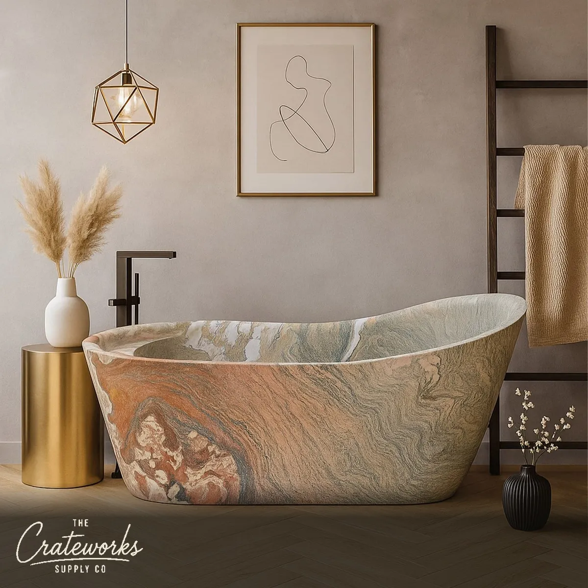 Unique Marble Bathtub - Design Natural Stone bathtub