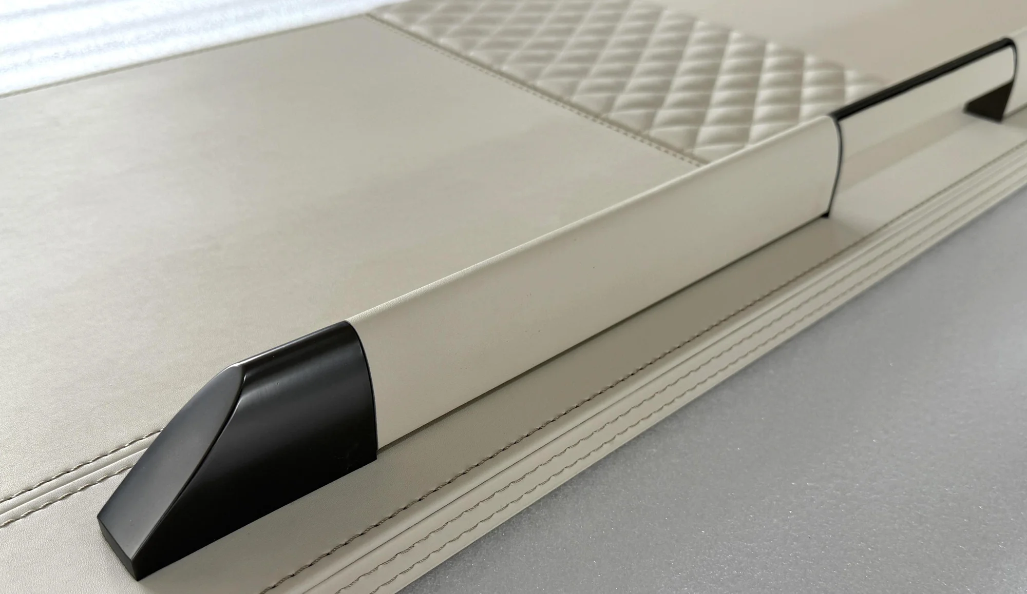 Diamond-Quilted Door