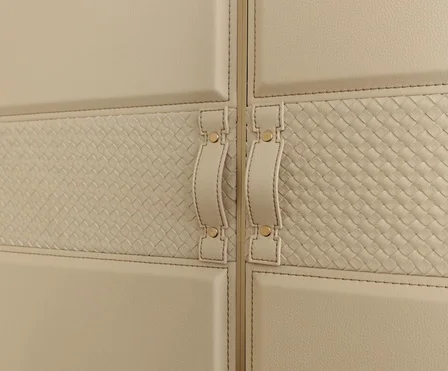 Woven Leather Door, in the room 2
