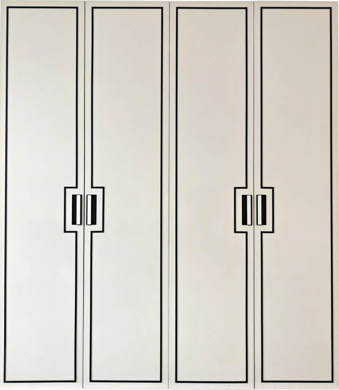 Geometric Inlay Door