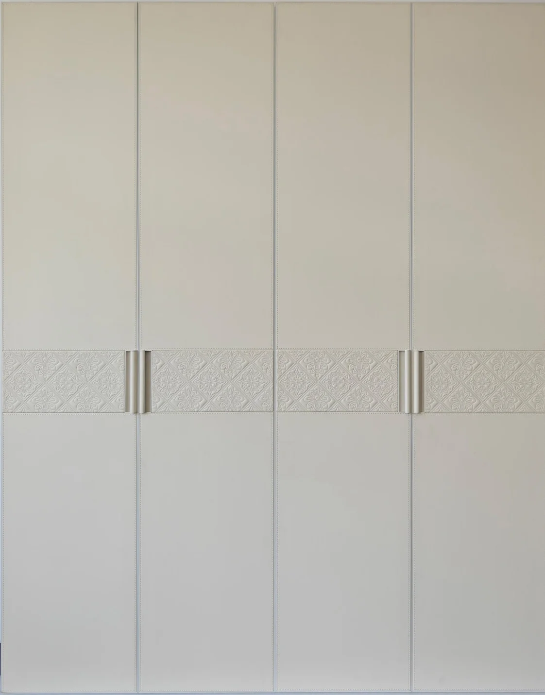 Embossed Damask Door