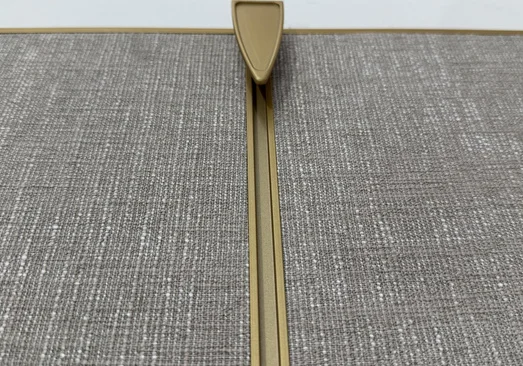 Linen-Faced Door, detail 6