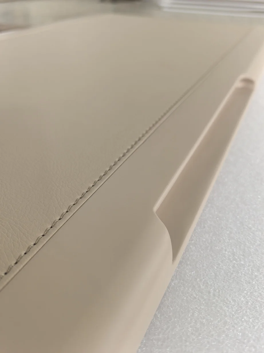 Leather + Wood Waist-Band Door