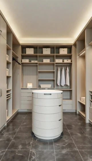 Round Drum Chest, in the room 3
