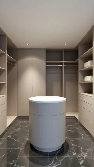 Round Drum Chest, in the room 4