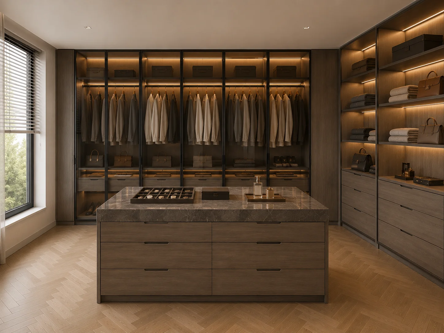 Rectangular Storage Island, in the room 1