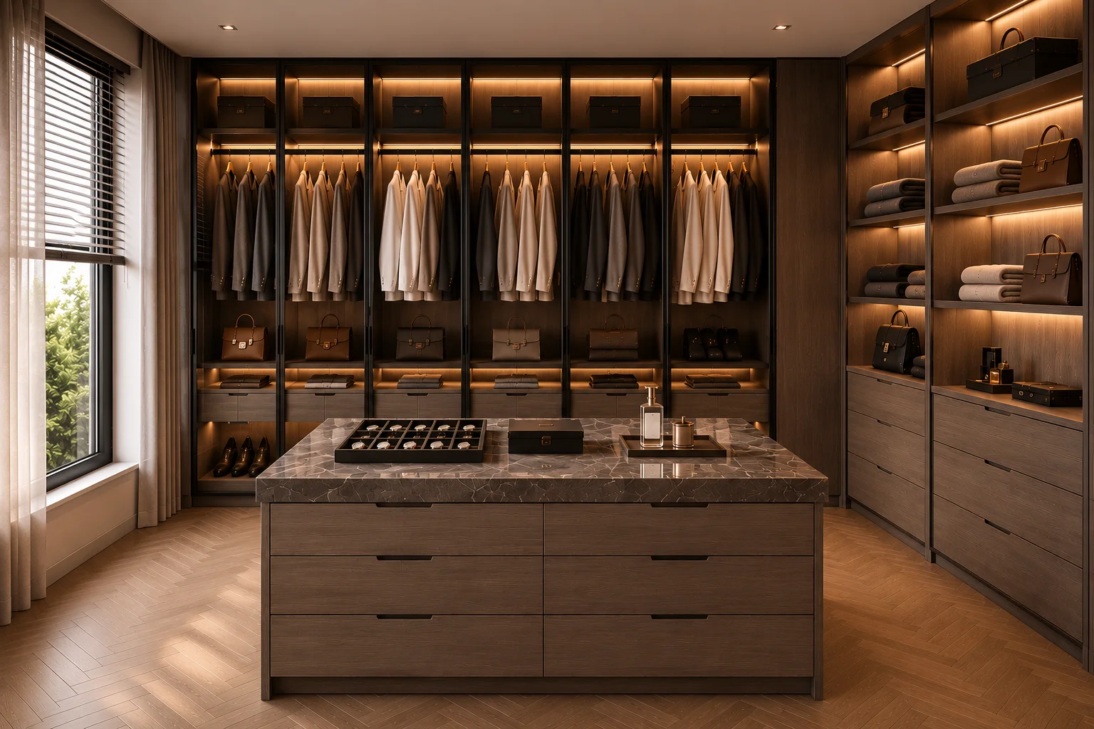 Rectangular Storage Island, in the room 2