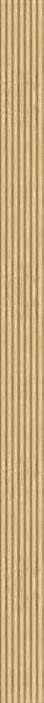 Bullnose Slat Wall Panel, Narrow Profile