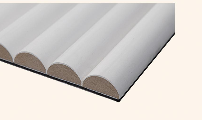 Flexible Curved Slat Panel, Paintable
