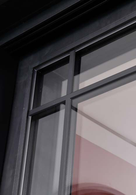 Moderately Narrow Panoramic Sliding Door System, Thermally Broken, Heavy Duty