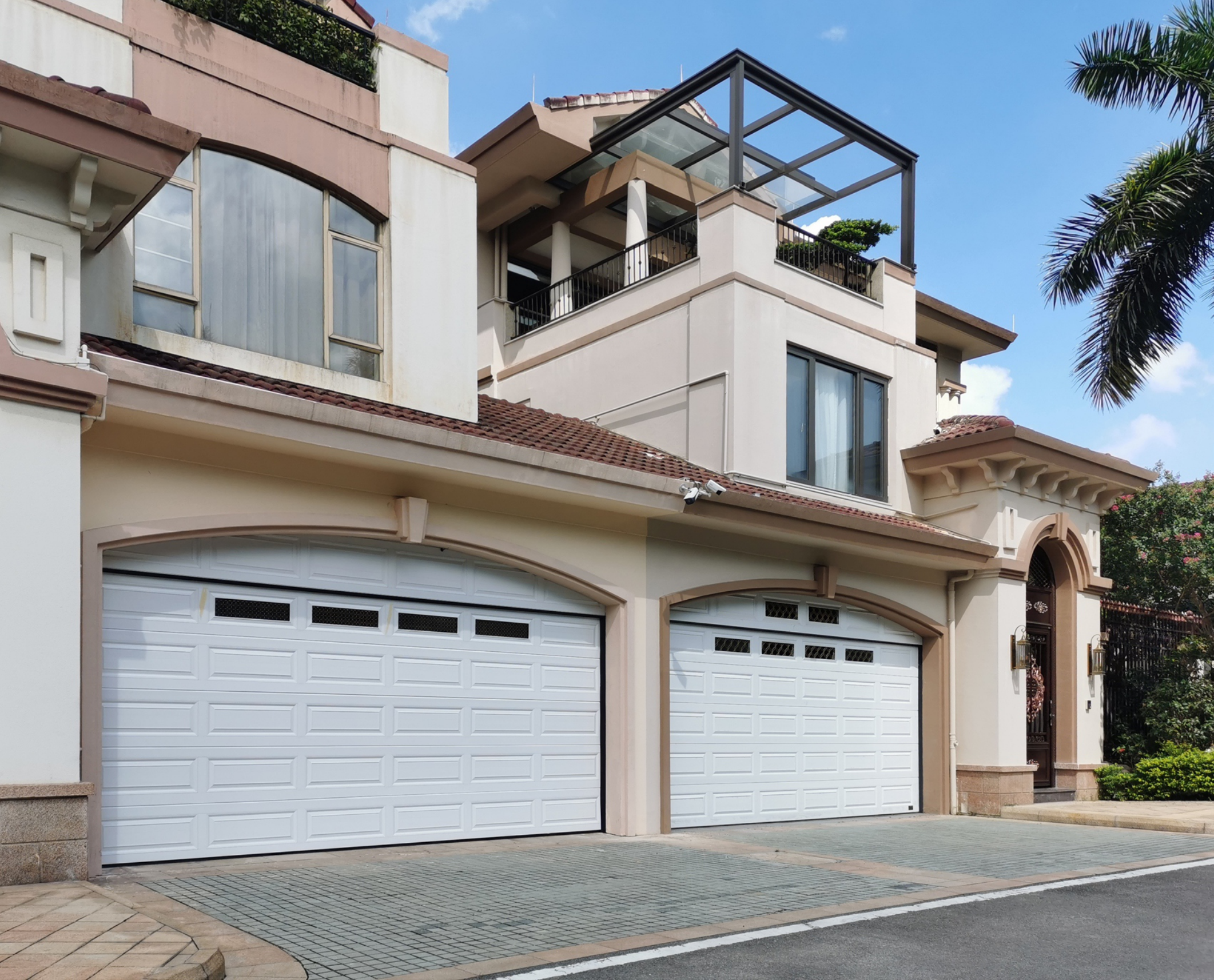 Traditional Raised-Panel Garage Door
