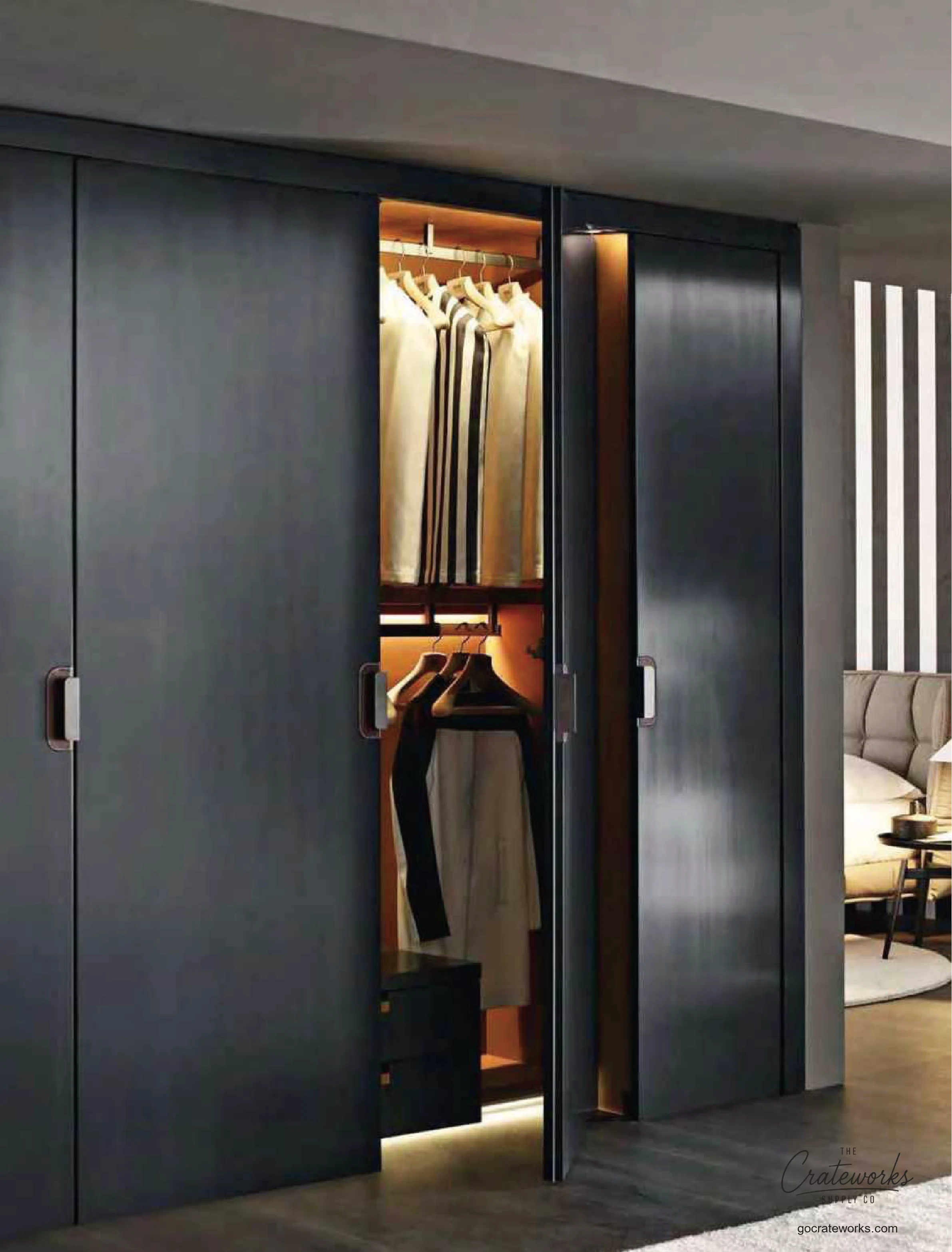 Hinged-Door Wardrobe System