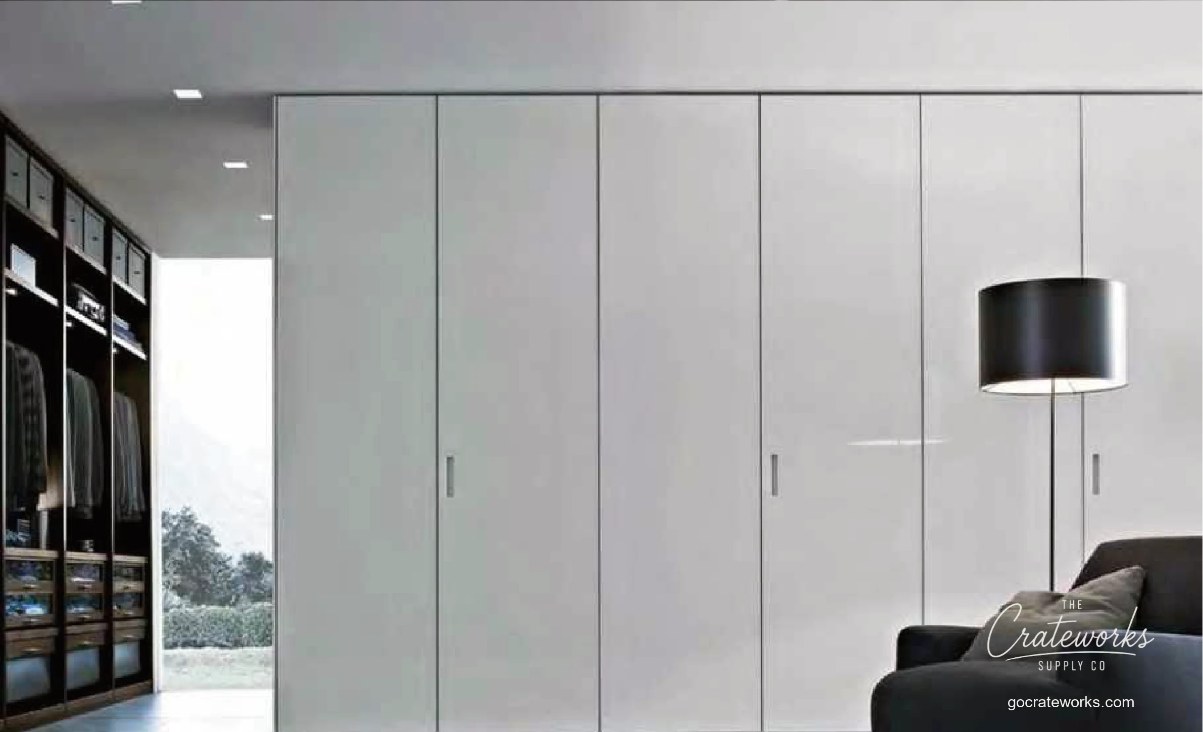 Hinged-Door Wardrobe System, detail 2