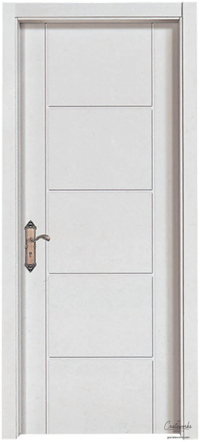 Horizontal-Ladder Flush Interior Door