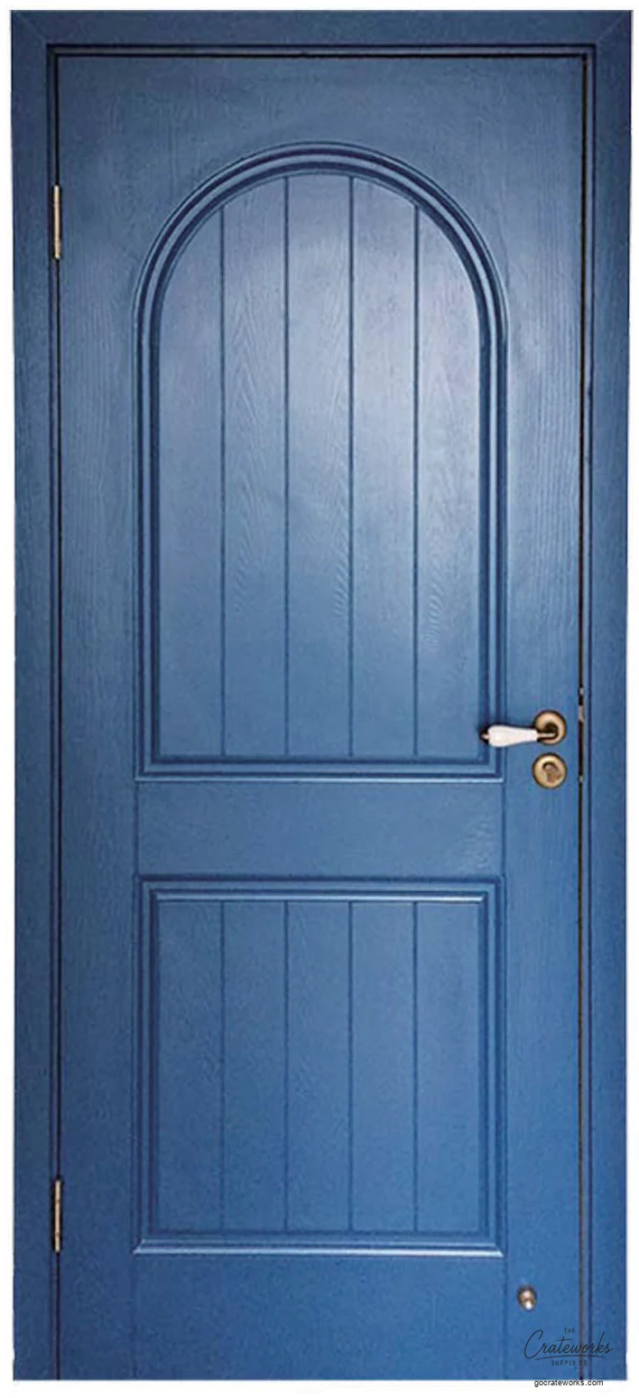 Arch-Top 2-Panel Interior Door