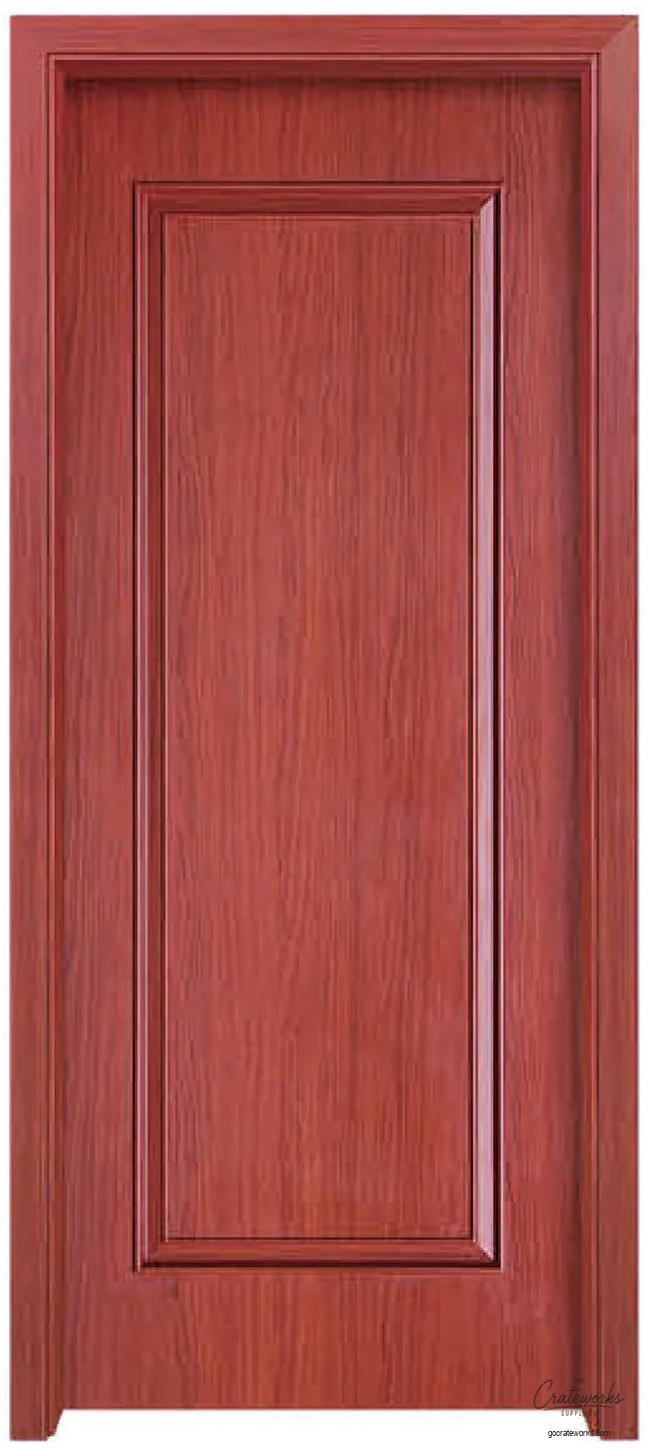 Flat-Panel Interior Door