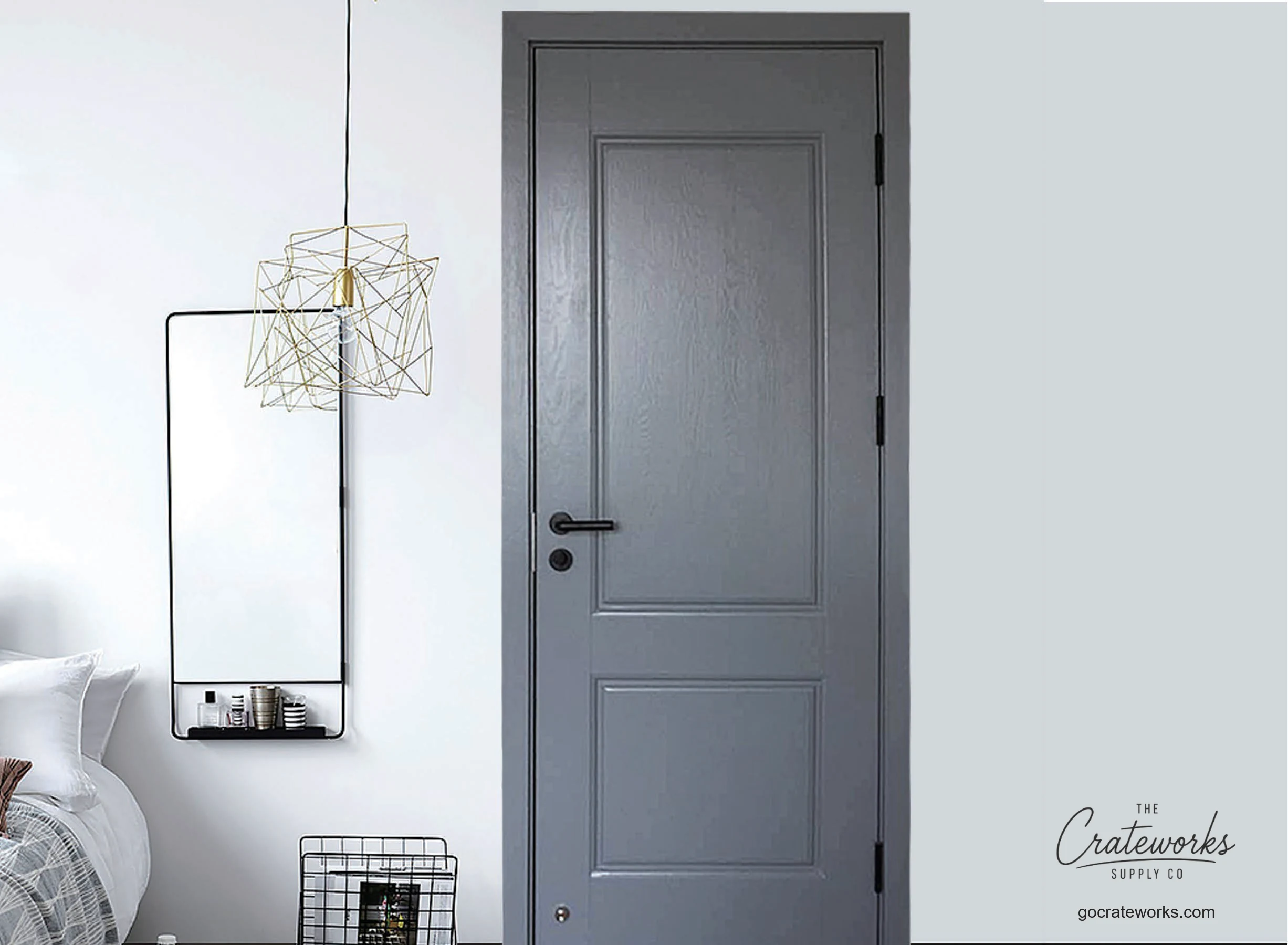 Classic 2-Panel Interior Door