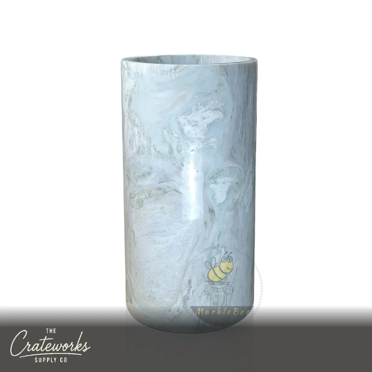 Luxury Marble pedestal sink Modern Simple design, detail 2