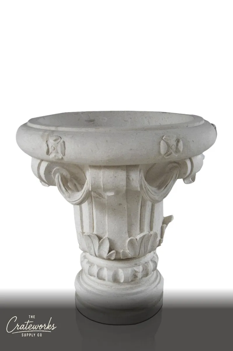 Unique pedestal sink (Moonlight Beige)