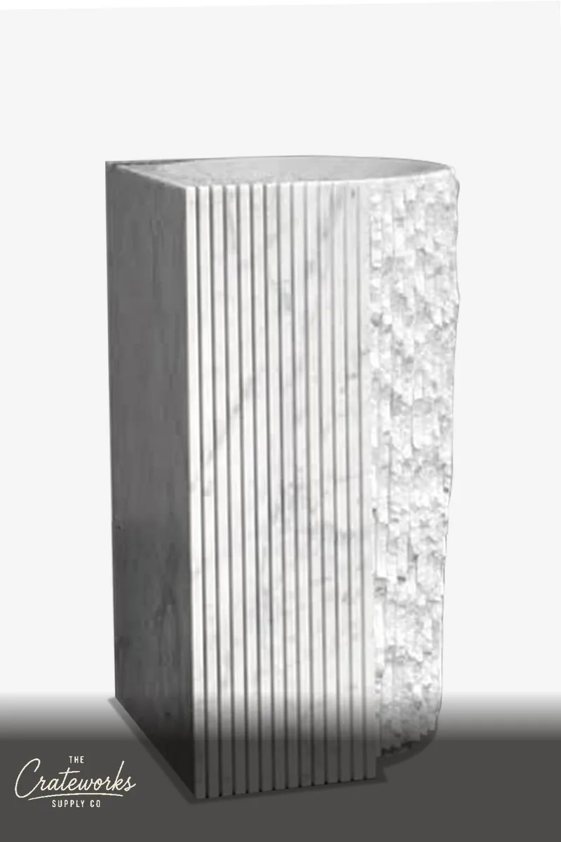Contemporary pedestal sink