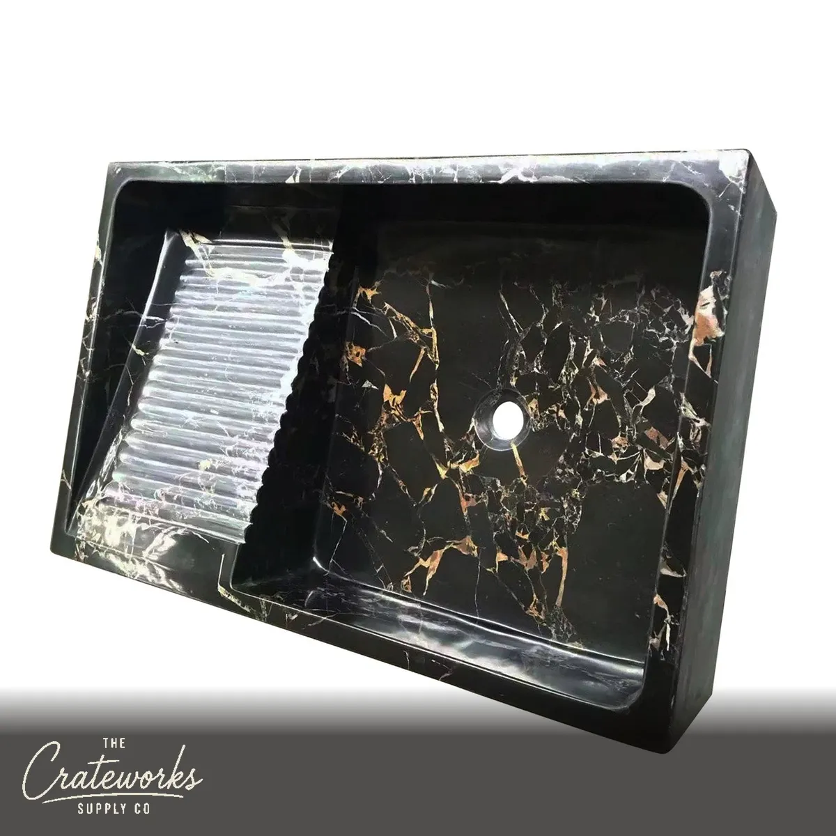 Square marble sinks
