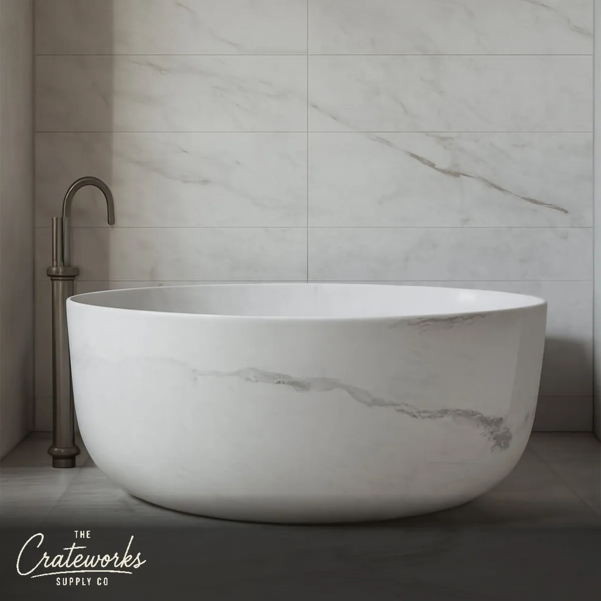 Marble bath Japanese Soaking Tub Style