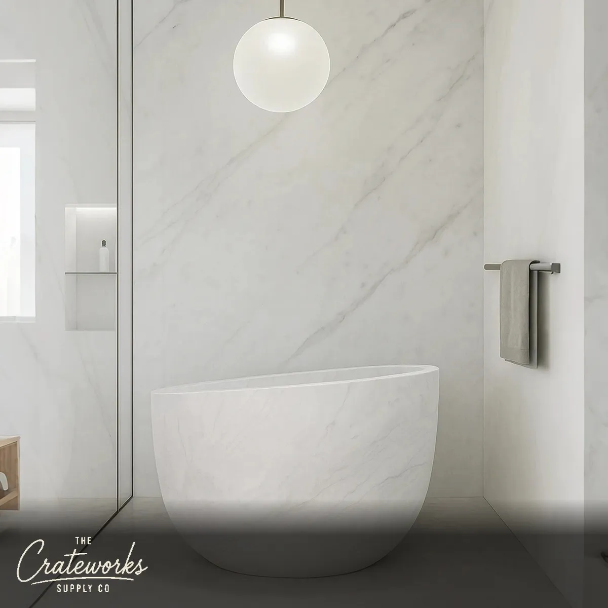 Marble Bath - Japanese Marble Soaking Tub, detail 2