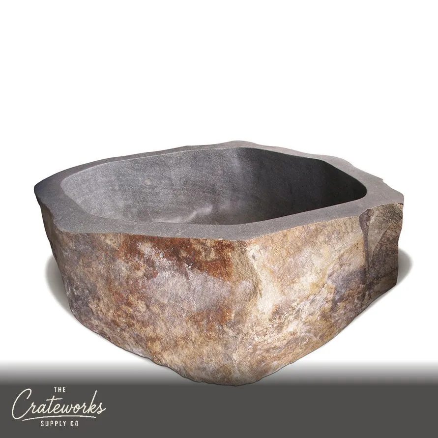 Stone tubs - Riverstone bathtub