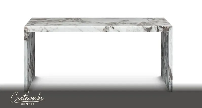 Custom Marble Table 64" L x 60" W