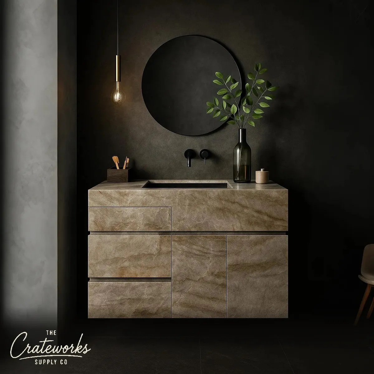 Freestanding Marble vanity Customization