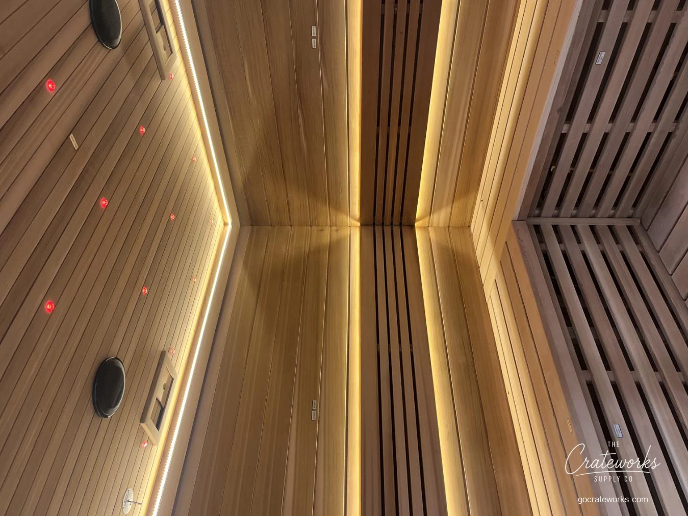 Indoor Sauna, Starlight Ceiling