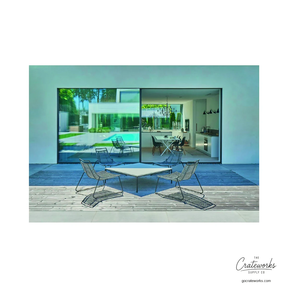 Slim-Frame Aluminum Sliding Patio Door