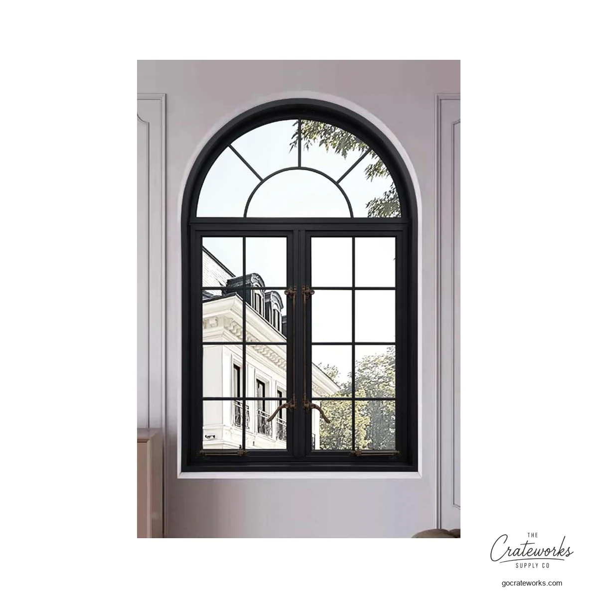 Grille Casement Window, Thermally Broken