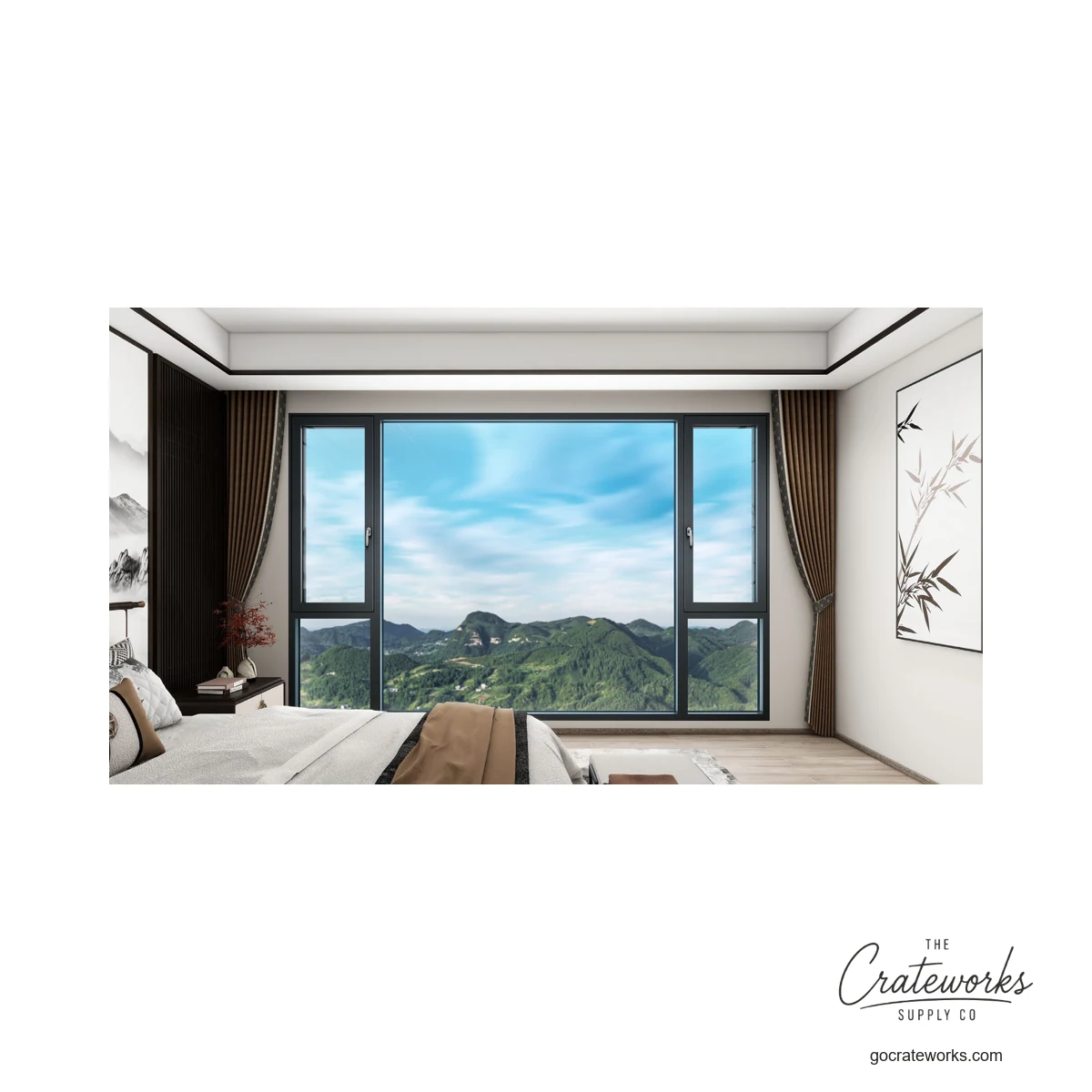Panorama Double Casement Window