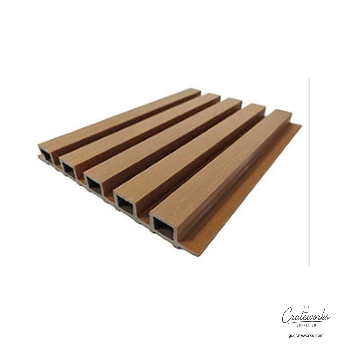 Ribbed Composite Privacy Wall Panel