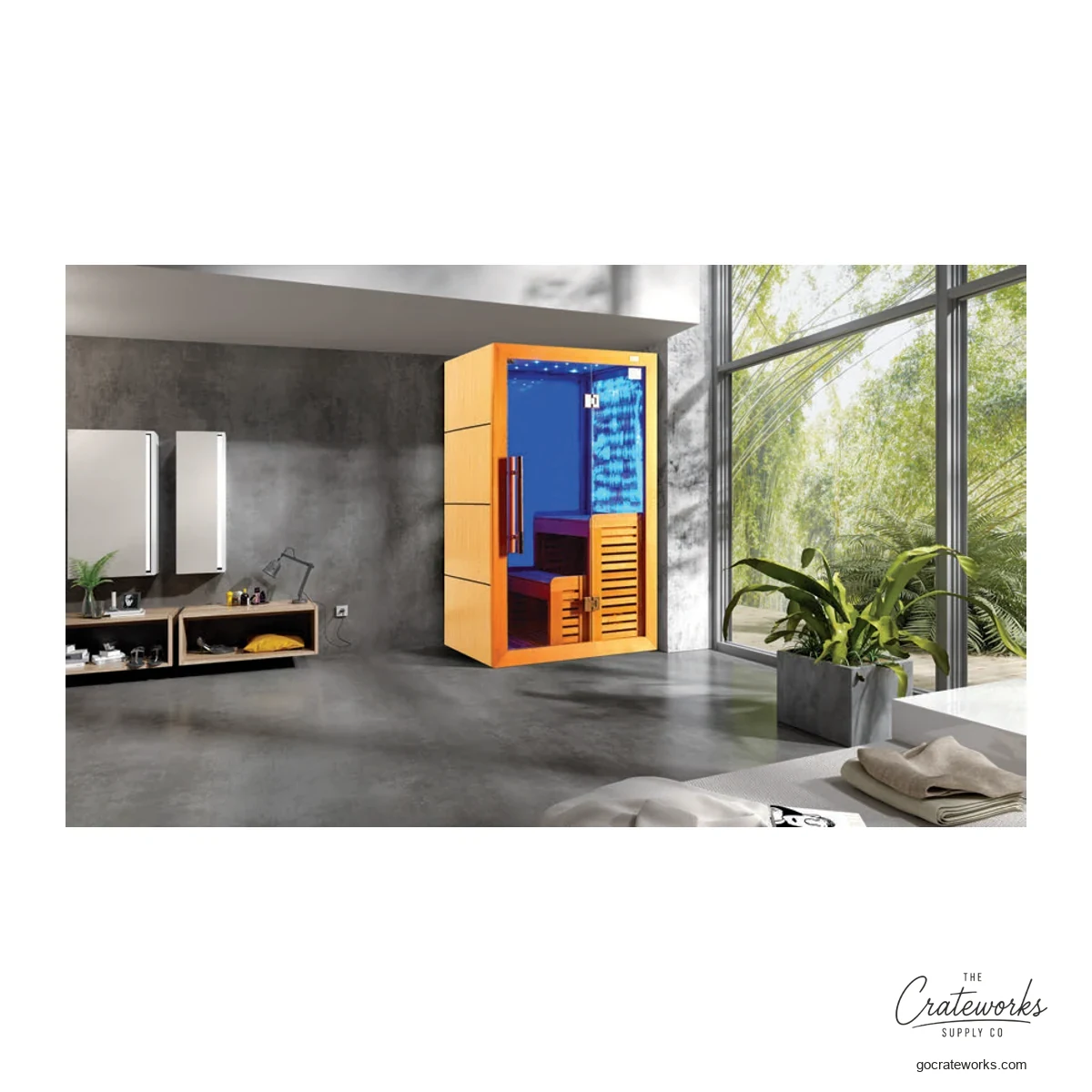 Infrared Sauna Cabin, 1200x1000x