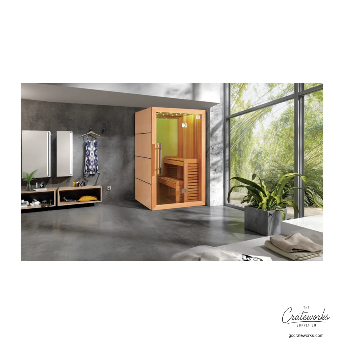 Infrared Sauna Cabin, 1200x1200x