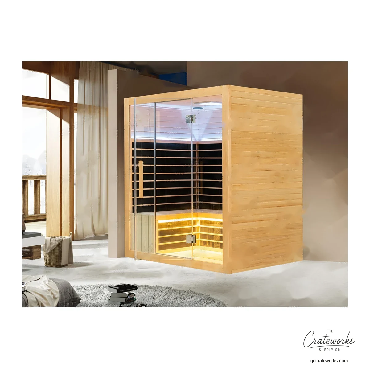 Four-Person Infrared Sauna Room