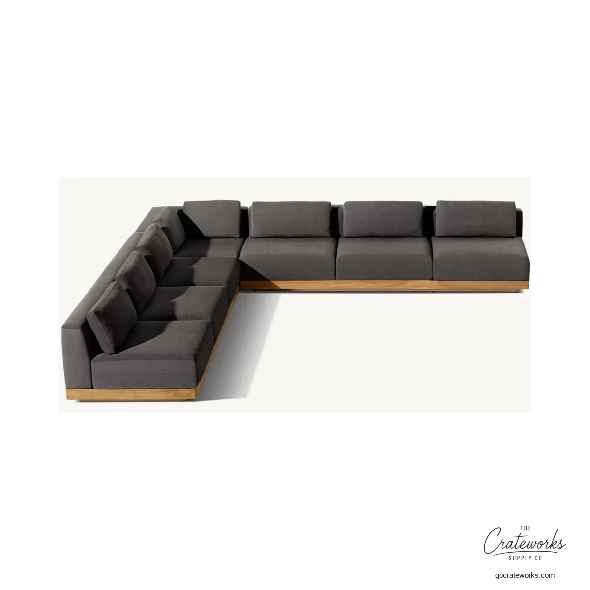 Reef Teak Outdoor Sofa Set No. 17