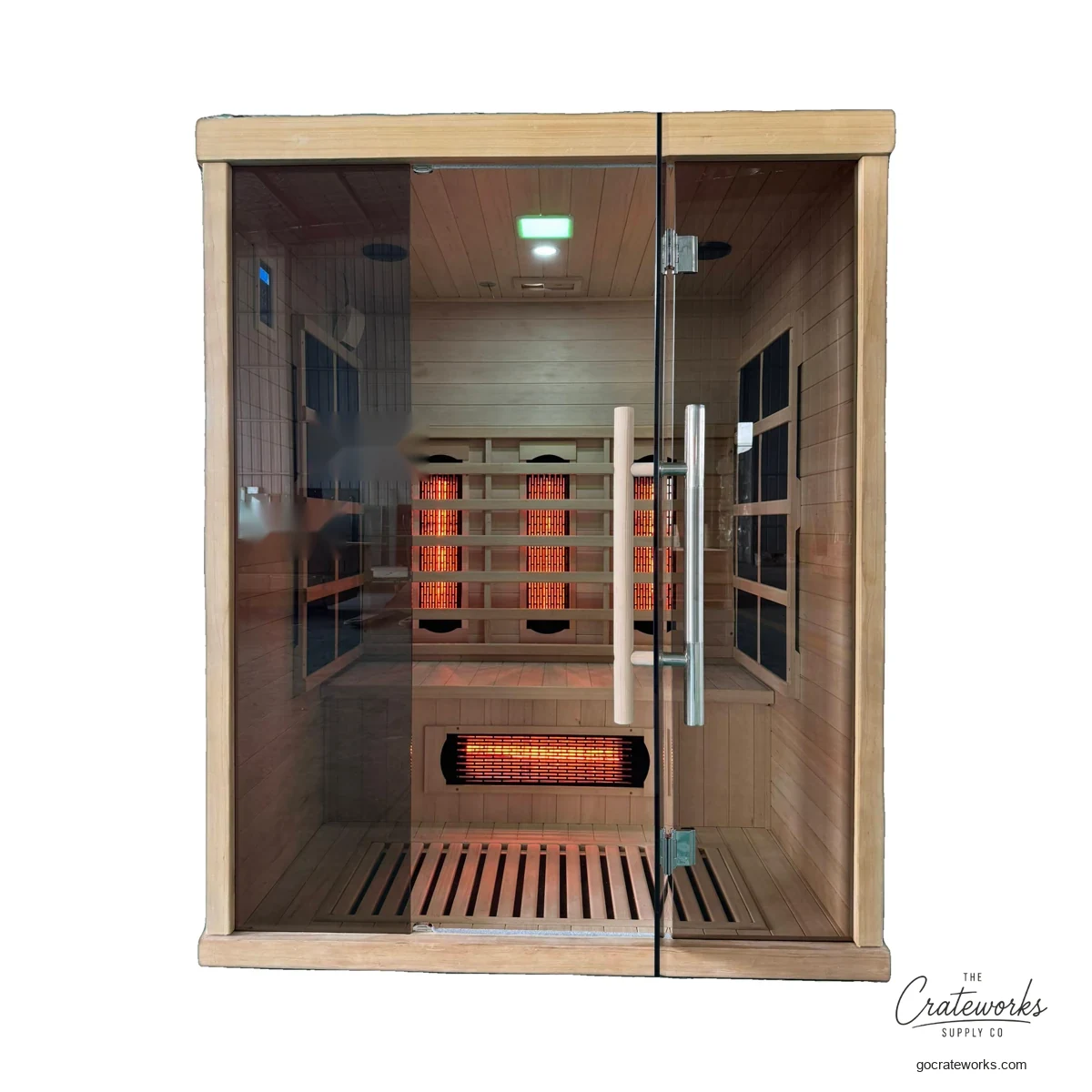 Indoor Infrared Sauna, Cedar Cabin