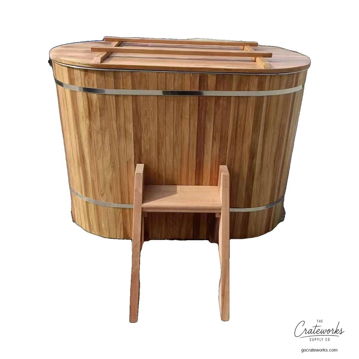 Cedar Cold Plunge, Two-Person Oval