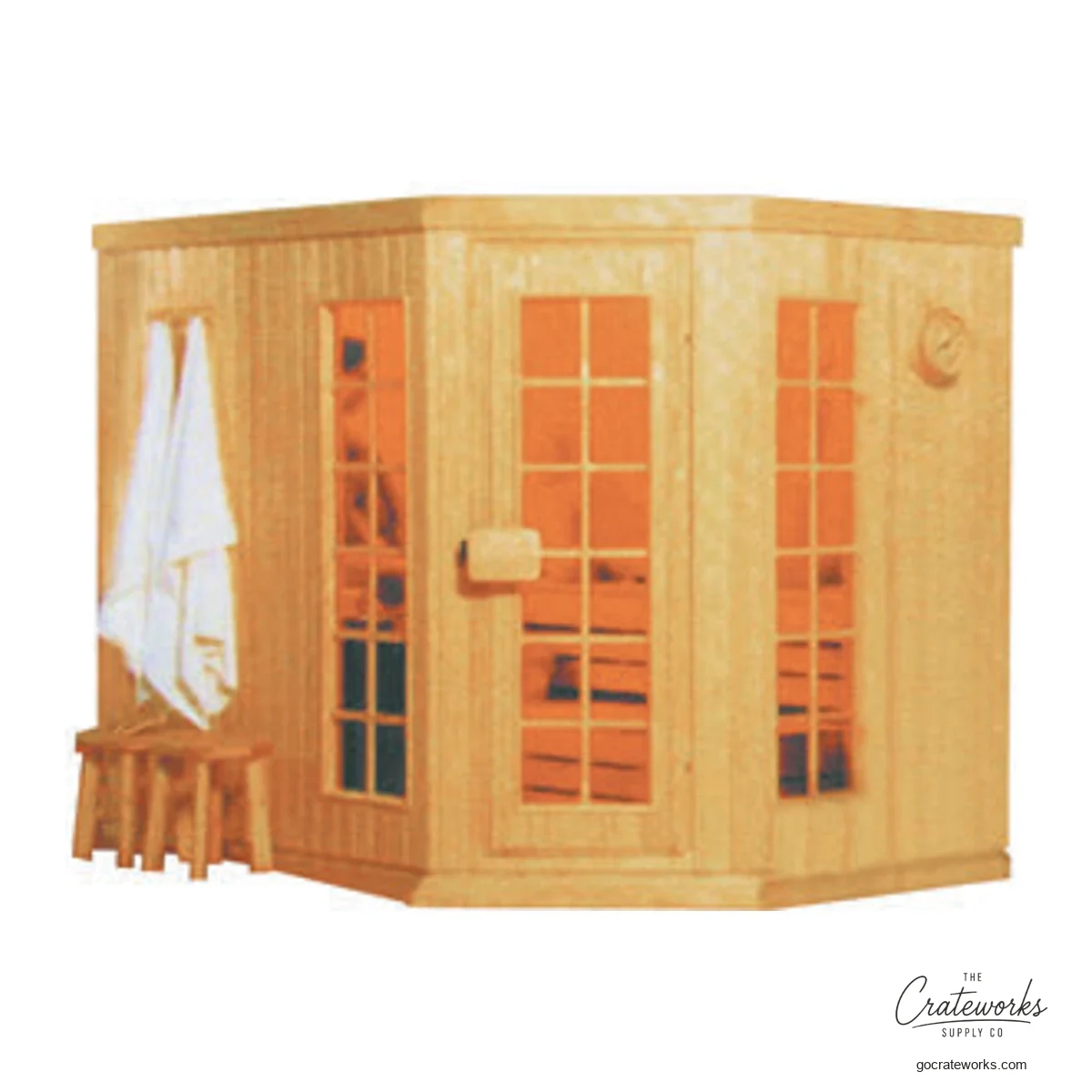 Finland wood Sauna Room, 2200x2200x