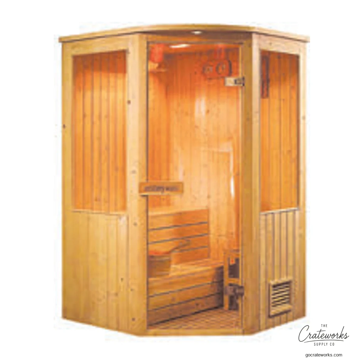 Finland wood Sauna Room, 1200x1200x