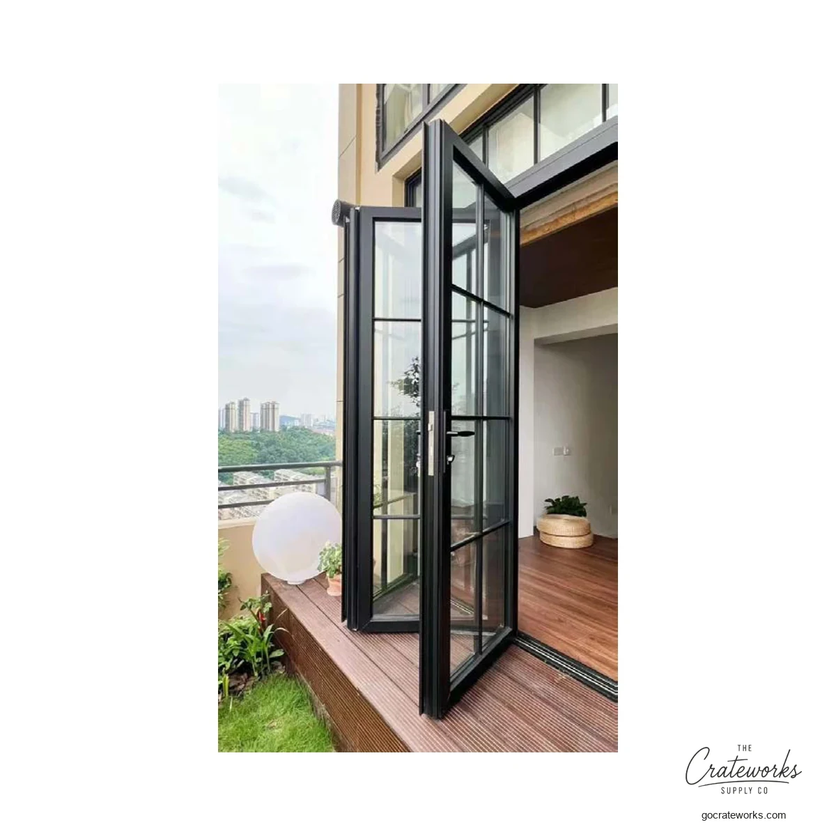 Multi-Panel Bi-Fold Door Wall, Heavy Duty