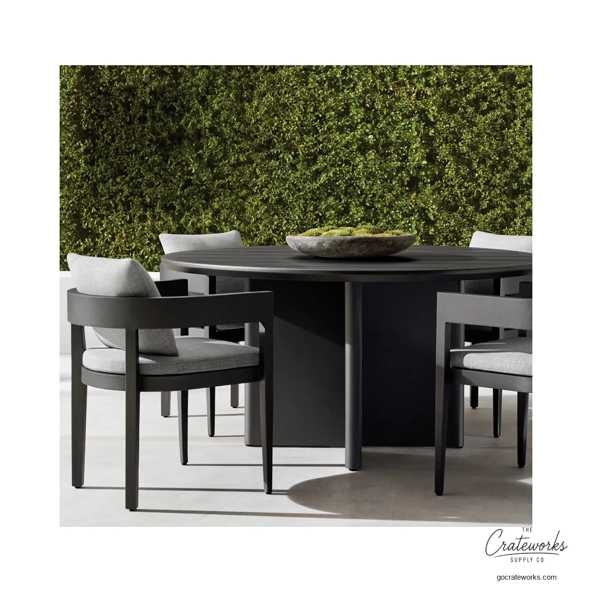 Reef Aluminum Outdoor Dining Set No. 7